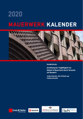 Sonderdruck Mauerwerk Kalender