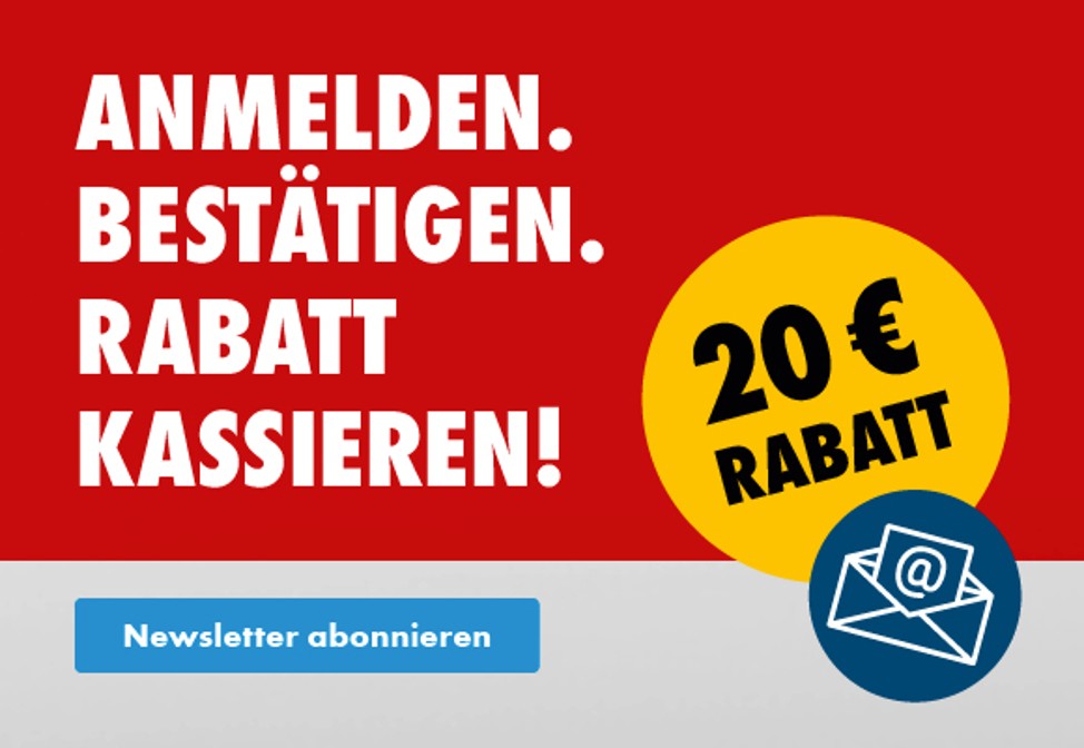 Jetzt zum WÜRTH Newsletter anmelden und Rabatt sichern!