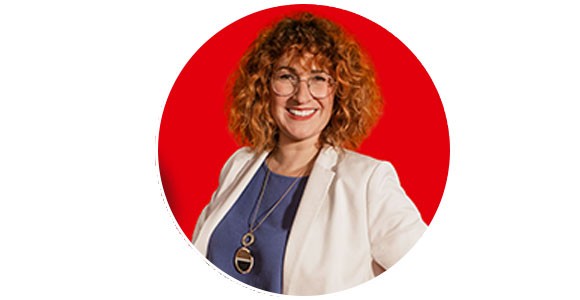 Lisa, Mitarbeiterin im Vertriebsaußendienst