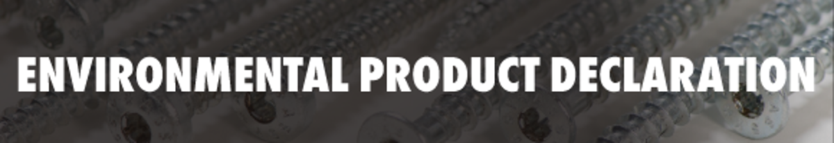 Environmental Product Declaration