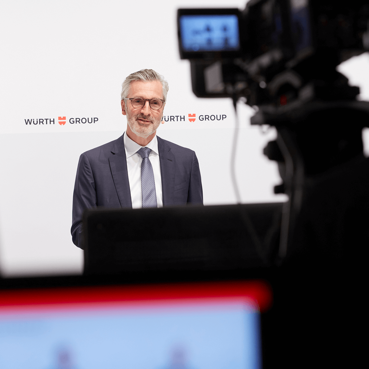 Robert Friedmann auf der Bilanzpressekonferenz 2020